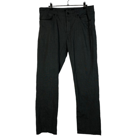 Kenneth Cole Dark Gray Straight Leg Pants 33X30 - Picture 1 of 4